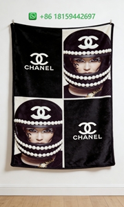Chanel Throw Blankets
